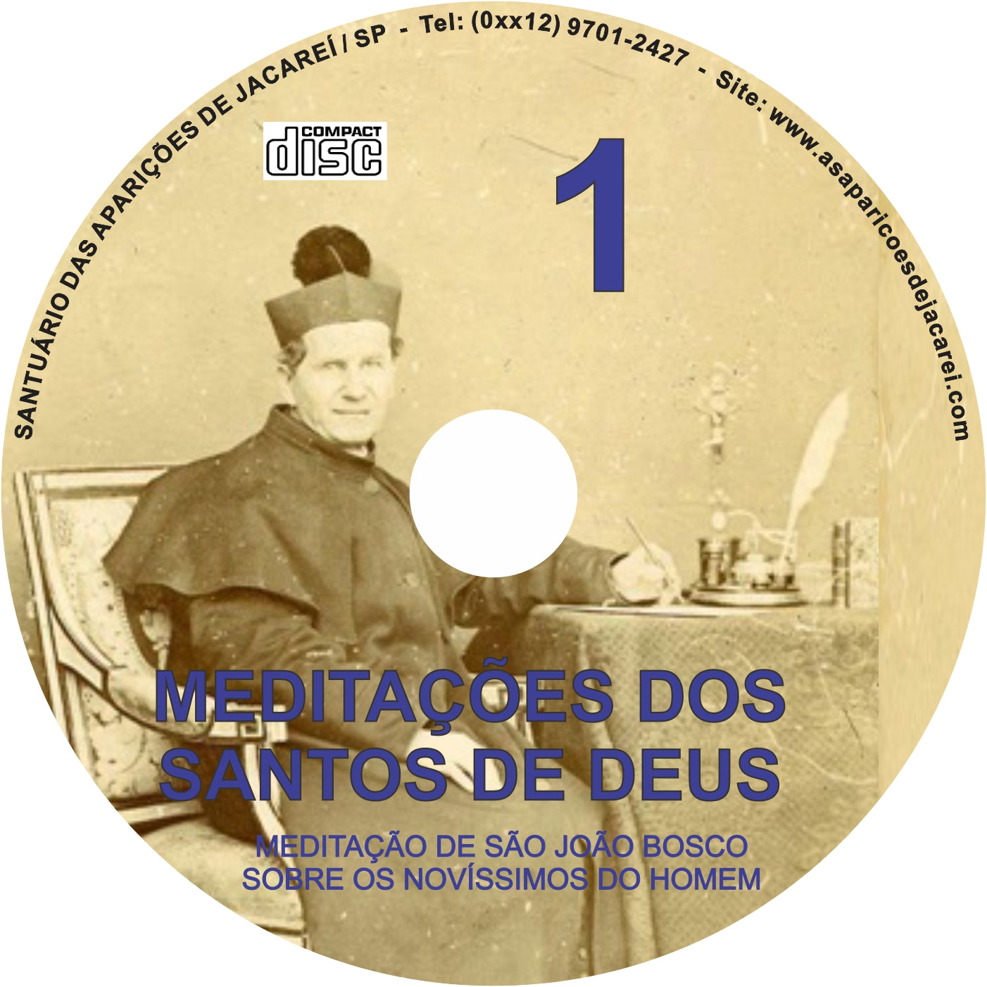 CD Meditação dos Santos 1 CD Meditação dos Santos 1